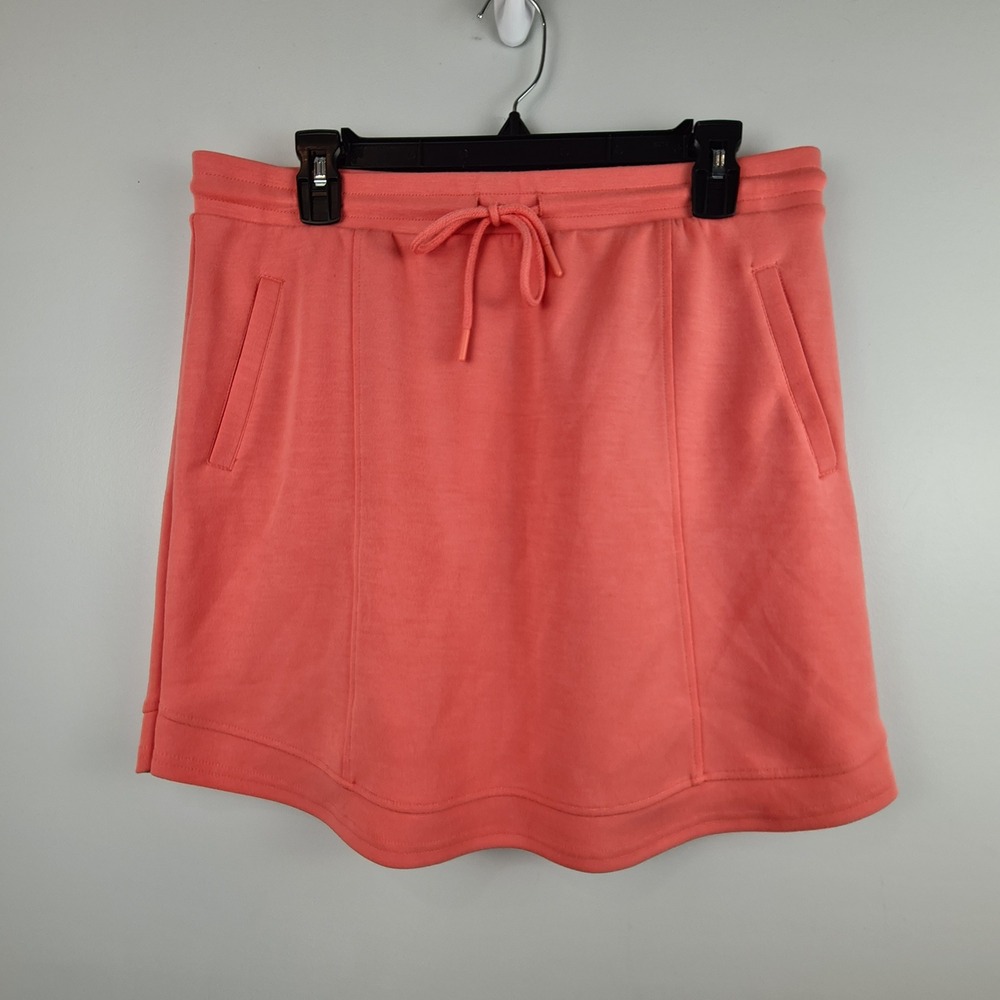Recreation by Thread & Supply Pink Coral Skort Skirt Petite Large LP Soft Sporty